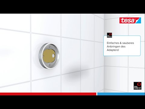 tesa® Bad Accessoires: die Power.Kit Technologie erklärt
