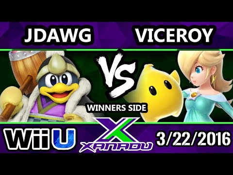 S@X 142 - ViceRoy (Rosalina) Vs. Jdawg (King DeDeDE) SSB4 Tournament - Smash Wii U - Smash 4