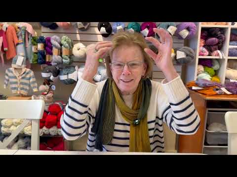 Knit Smarter Strategies.  New Yarns for Book Club Sweater.