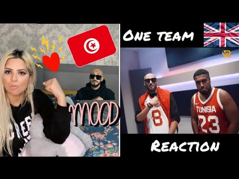 Klay BBJ x Blidog x Weld 15 x Mevya : One team (Tunisian Basketball Team Anthem) 🇬🇧Reaction