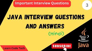 Java Interview Questions 3 | Java Interview Questions with answers | Java Programming language
