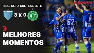 AVAÍ 3 X 0 CHAPECOENSE | MELHORES MOMENTOS - FINAL COPA SUL-SUDESTE