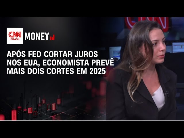Após Fed cortar juros nos EUA, economista prevê mais dois cortes em 2025 | Fechamento de Mercado⁠