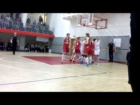 SKK Polonia Warszawa - SMS PZKosz Łomianki: fragment meczu