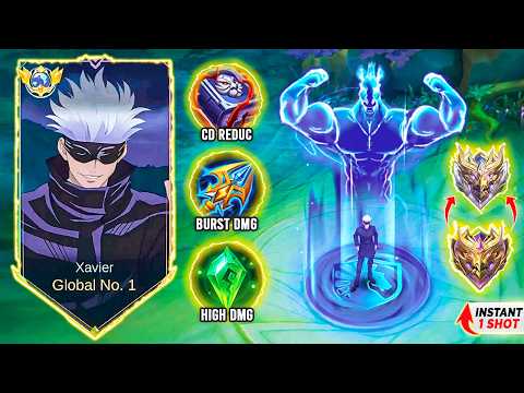 NEW XAVIER 100% ONE HIT DELETE BUILD! META DESTROYER! 🤯🔥 | XAVIER BEST 1 HIT BUILD 2026 | MLBB