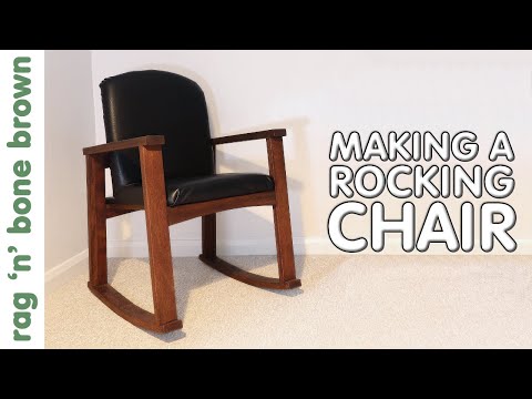 Making A Rocking Chair (Mid Century Modern) #KPWBCC2020