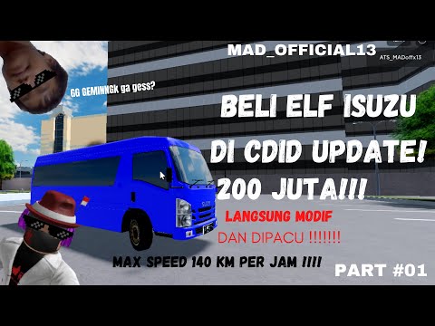 BELI MOBIL ELF DI CDID UPDATE!! Keren lho cuma 200JT!! | GAMEPLAY ROBLOX #02| CDID PART#01