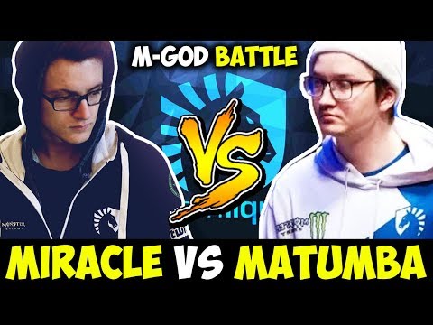 Miracle Vs Matumbaman Mid Battle - Who Is The Best Dota 2