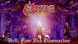Kadr z teledysku Hell, Fire And Damnation tekst piosenki Saxon