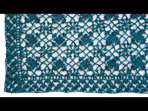 Sprouts Shawl 🌱Breakaway Crochet Tutorial 🌱Clever continuous motifs JAYG