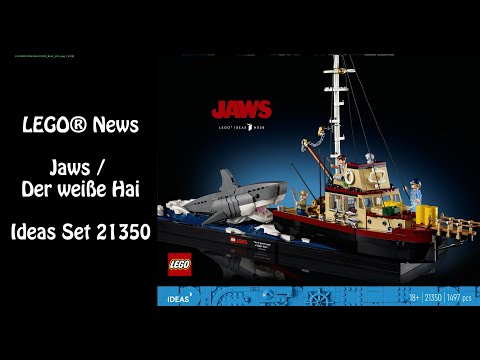 LEGO Jaws / Der weiße Hai (Ideas Set 21350): Klemmbausteinlyrik News