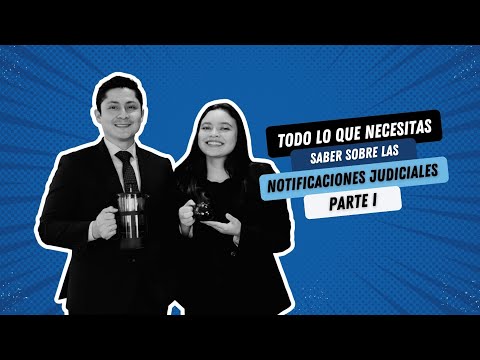 ¿Qué son las notificaciones judiciales? | Cómo funcionan en la práctica | Café Procesal ☕️
