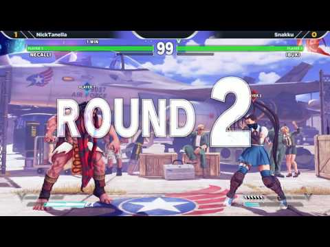 WNF 3.7 SFV - Snakku (Ibuki) vs NickTanella (Necalli)