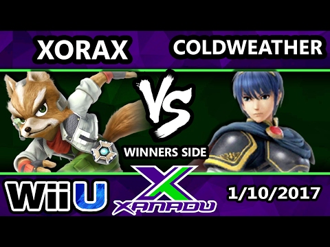 S@X 184 - Xorax (Fox) Vs. Coldweather (Marth) - SSB4 Tournament - Smash for Wii U - Smash 4