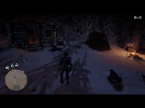 Red Dead Redemption 2 Falco's Revolver gunslinger quest why is it so hard to pick stuff up?