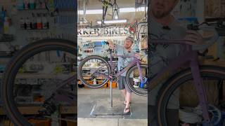 Final fitting on a State All-Road Gravel Bike 🛠️ #bike #ride #shorts