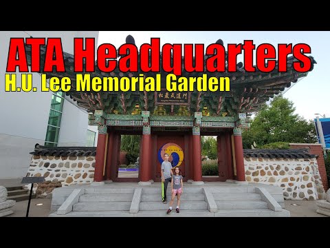 ATA Headquarters | H.U. Lee Memorial Garden | Songahm Taekwondo | RV Adventure Family