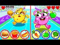 Healthy Vs Junk Food Song Game Challenge Kids Songs And Nursery Rhymes By Baby Zoo