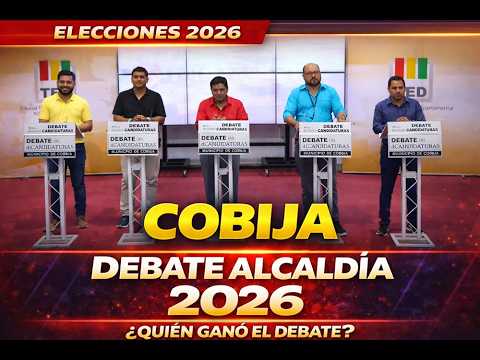 Cobija | Debate Alcaldía 2026 – Así se enfrentaron los candidatos | Elecciones Subnacionales