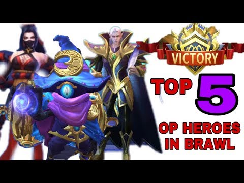 TOP 5 STRONGEST HERO IN BRAWL MODE MOBILE LEGENDS