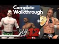 WWE '12 - Road to Wrestlemania (Complete Walkthrough)