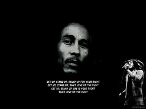 Bob Marley - Get Up Stand Up (lyrics)