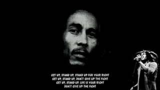 Bob Marley - Get Up Stand Up (lyrics)