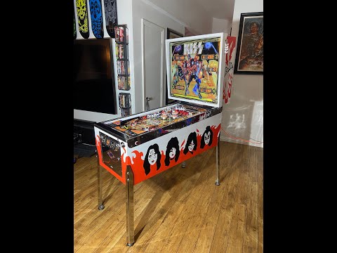 Bally Kiss Pinball Machine 1979