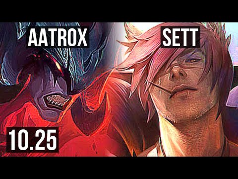 AATROX vs SETT (TOP) | Legendary, 400+ games, 14/4/7 | EUW Master | v10.25