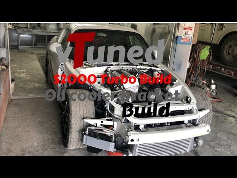 Honda S2000 Turbo Gets A New Oil Cooler Bracket