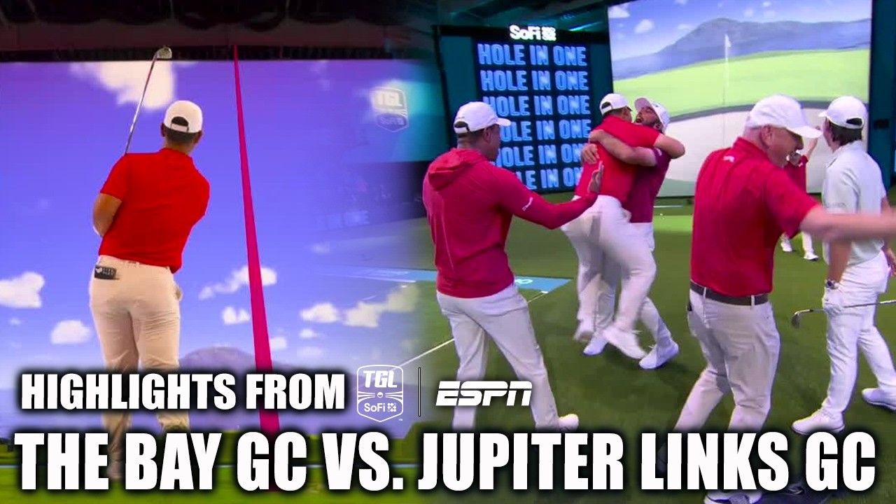 PLAYOFFS BOUND 🤩 The Bay Golf Club vs. Jupiter Links Golf Club | TGL on ESPN