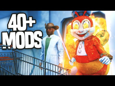 Beating Fallout 4 With Over 40 Wild Mods - Day 5