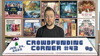 Crowdfunding Corner #43 // Everdell Silverfrost, Rococo, Lost Lumina, and more! (January 24, 2025)