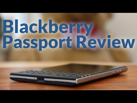 黑莓護照評測 (BlackBerry Passport Review)