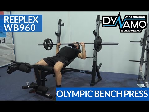 Bench Press / Squat Rack  Reeplex WB960 Exercise Demo Video