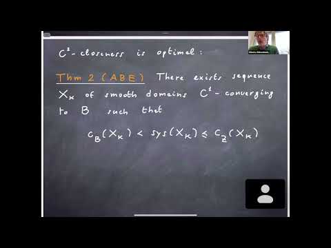 Symplectic Capacities of Domains Close to the Ball and Banach-Mazur Geodes... - Alberto Abbondandolo