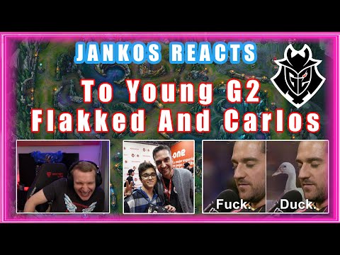 G2 Jankos Reacts to Young G2 Flakked And Carlos