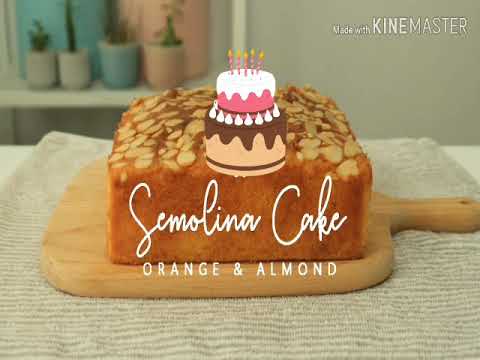 Semolina Cake | Suji Cake | Orange & Almond cake | Easy Recipe By Yummy Cake's