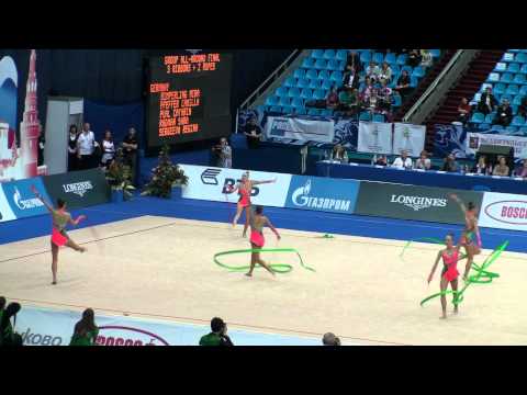 Germany. 3 Ribbons + 2 ropes. RG WC 2010