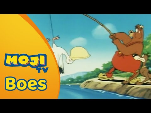 VISSEN OF GEVANGEN WORDEN 🎣 | BOES 🐂 | Nederlandse Kinderseries | MojiTV