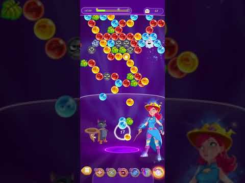 BUBBLE WITCH 3 SAGA LEVEL 4395 ~ No boosters, no cats, no hats
