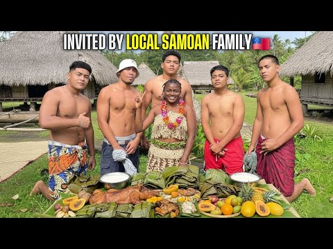 First Time Trying Samoan Food as an African 🇼🇸 