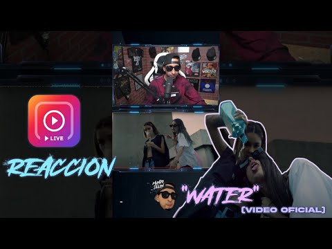 (REACCION) SARAMALACARA X TAICHU - WATER (Video Oficial)