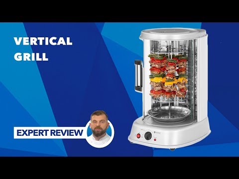video - Vertikalgrill - 3-i-1 - 1.800 W - 31 l