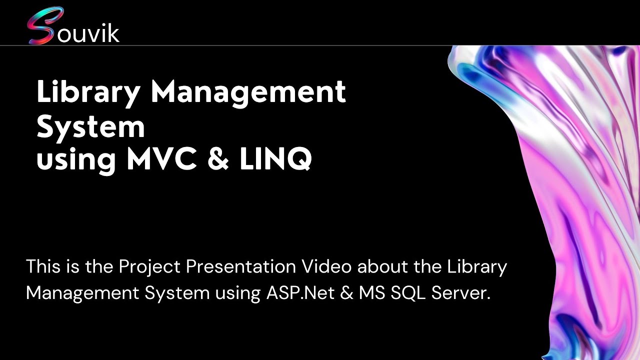 Library Management System | MVC | ASP.Net | LINQ