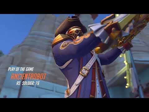 POTG 22 Soldier 76 Overwatch 2 1080p 60fps ULTRA Settings