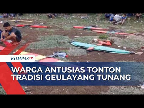 Geulayang Tunang, Tradisi Perlombaan Layang-layang Usai para Petani Panen Raya