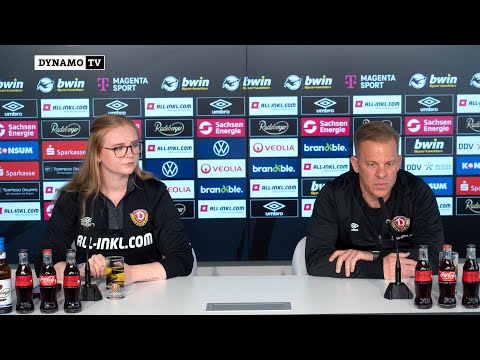 29. Spieltag | SGD - BAY | Pressekonferenz vor dem Spiel
