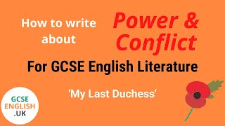 What shows the Duke’s arrogance and pomposity in ‘My Last Duchess’? #aqa #powerandconflictpoetry