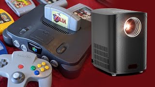 This small projector can run N64 Games! - Byintek X20